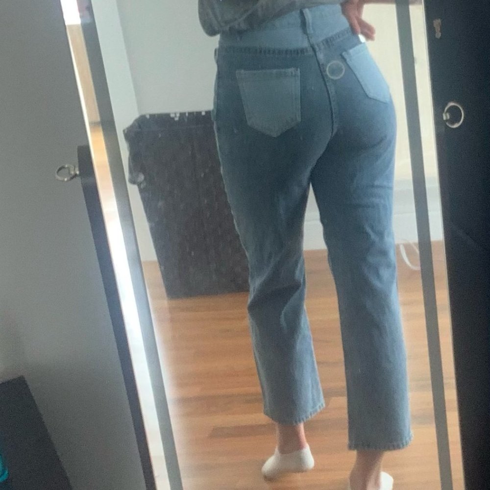 Blue patch work jeans - Picture 3 of 3
